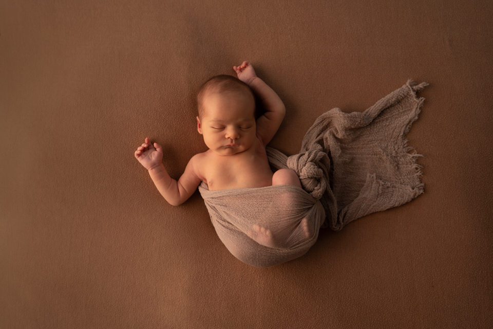 bébé photo retouchée